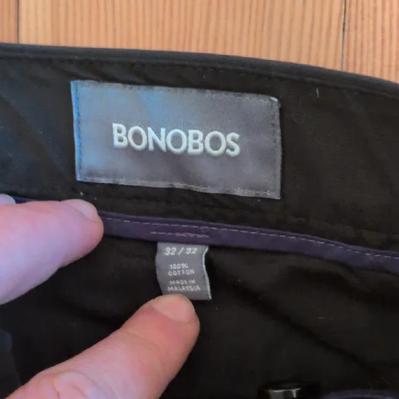 Bonobos Men's Black Chinos - Picture 4 of 8